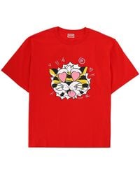 KENZO - Wild Tiger" T-Shirt - Lyst