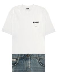Moschino - Logo Crew Neck T-Shirt - Lyst