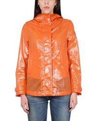 Colmar - Glossy Waxed Jacket With High Neck - Lyst