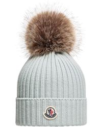 Moncler - Beanie With Logo - Lyst