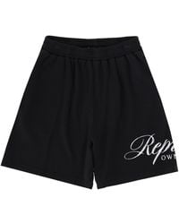 Represent - Shorts With Logo - Lyst
