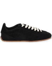 Axel Arigato - Suede Low-Profile Sneakers With Textured Sole - Lyst
