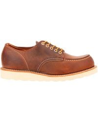 Red Wing - Shop Moc Oxford Stitching Leather Lace-Up - Lyst