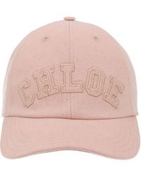 Chloé - Cappello Da Baseball Con Logo - Lyst