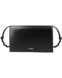Jil Sander - Leather Shoulder Bag - Lyst