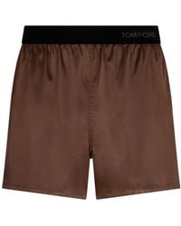 Tom Ford - Silk Pajama Shorts - Lyst