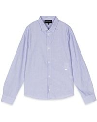 Emporio Armani - Long Sleeve Shirt - Lyst