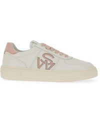 Stuart Weitzman - Sneaker Con Logo - Lyst