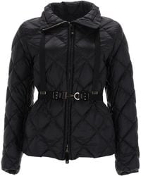 Max Mara - Quilted Jacket With Belt - Lyst