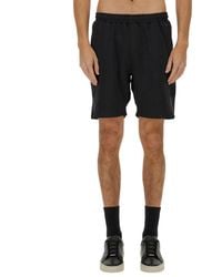 BOSS - Technical Fabric Bermuda Shorts - Lyst