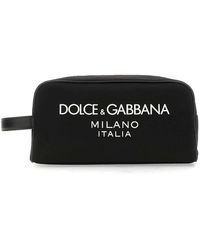Dolce & Gabbana - Necessaire Con Logo - Lyst