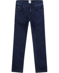 BOSS - Denim Pants - Lyst