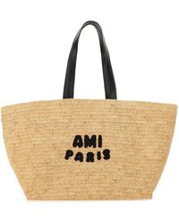 Ami Paris - Borsa Tote Con Logo - Lyst