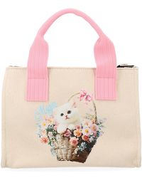 MSGM - Cotton Polyester Handbag - Lyst