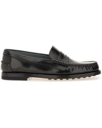 Tod's - Leather Loafer - Lyst