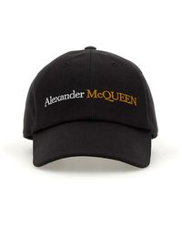 McQueen - Logo Baseball Cap - Lyst