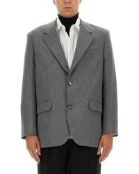 Ami Paris - Double-Breasted Wool Jacket - Lyst