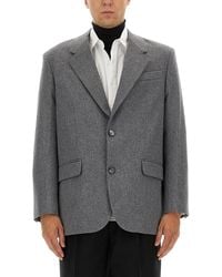 Ami Paris - Double-Breasted Wool Jacket - Lyst