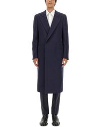 McQueen - Double-Breasted Coat - Lyst