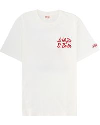 MC2 Saint Barth - T-Shirt Con Stampa - Lyst