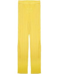 Pleats Please Issey Miyake - Pleated Trousers - Lyst