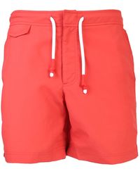 asics swimwear mens Brown