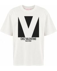 Valentino - "Chez Print T-Shirt - Lyst