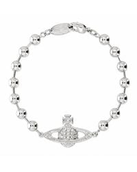 Vivienne Westwood - Orb Logo Charm Bracelet - Lyst
