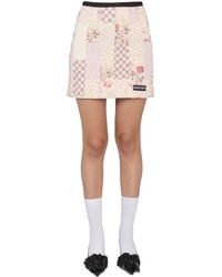 Marine Serre - Mini Boutis Skirt - Lyst