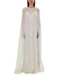 Max Mara - Elegant Silk Wedding Dress - Lyst