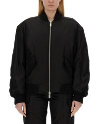 Off-White c/o Virgil Abloh - Nylon Bomber Jacket - Lyst