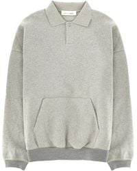 Fear Of God - Felpa "Signature 90's" Con Colletto Polo - Lyst