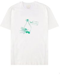 A.P.C. - Graphic Crew Neck T-Shirt - Lyst