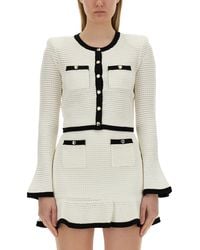 Self-Portrait - Crochet Cardigan - Lyst