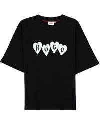 HUGO - Tee Shirt - Lyst