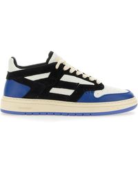 Represent - Sneaker reptor bianca blu e nera - Lyst