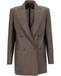 Max Mara - Blazer "Steel" - Lyst
