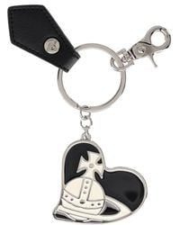 Vivienne Westwood - Keychain "Orb Heart" - Lyst