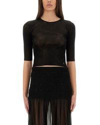 Saint Laurent - Top "Cassandras" - Lyst