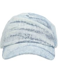 DIESEL - Distressed Baseball Hat - Lyst