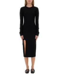Stella McCartney - Midi Dress With Slit - Lyst