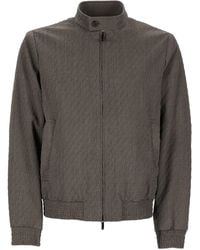 Emporio Armani - Blouson Jacket - Lyst