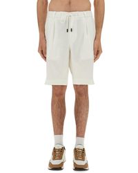 BOSS - Short "L-Peetl-Pl-Rds-S-252" - Lyst