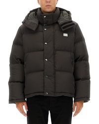Dolce & Gabbana - Dolce & Gabbana Puffer Jacket - Lyst