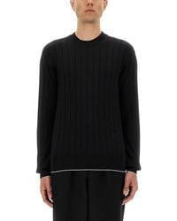 Balmain - Crew Neck Sweaters - Lyst