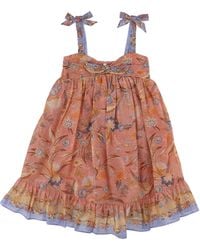 Zimmermann - Abito "Indra" Con Scollo A Cuore - Lyst
