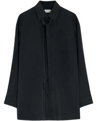 Lemaire - Relaxed Solid Shirt - Lyst