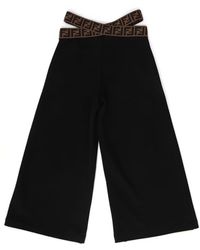 Fendi - Wide Sweatpants - Lyst