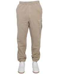 C.P. Company - Casual Jogger Pants With Elastic Waistband - Lyst