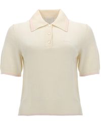 A.P.C. - Solid Shirt Collar Polo - Lyst